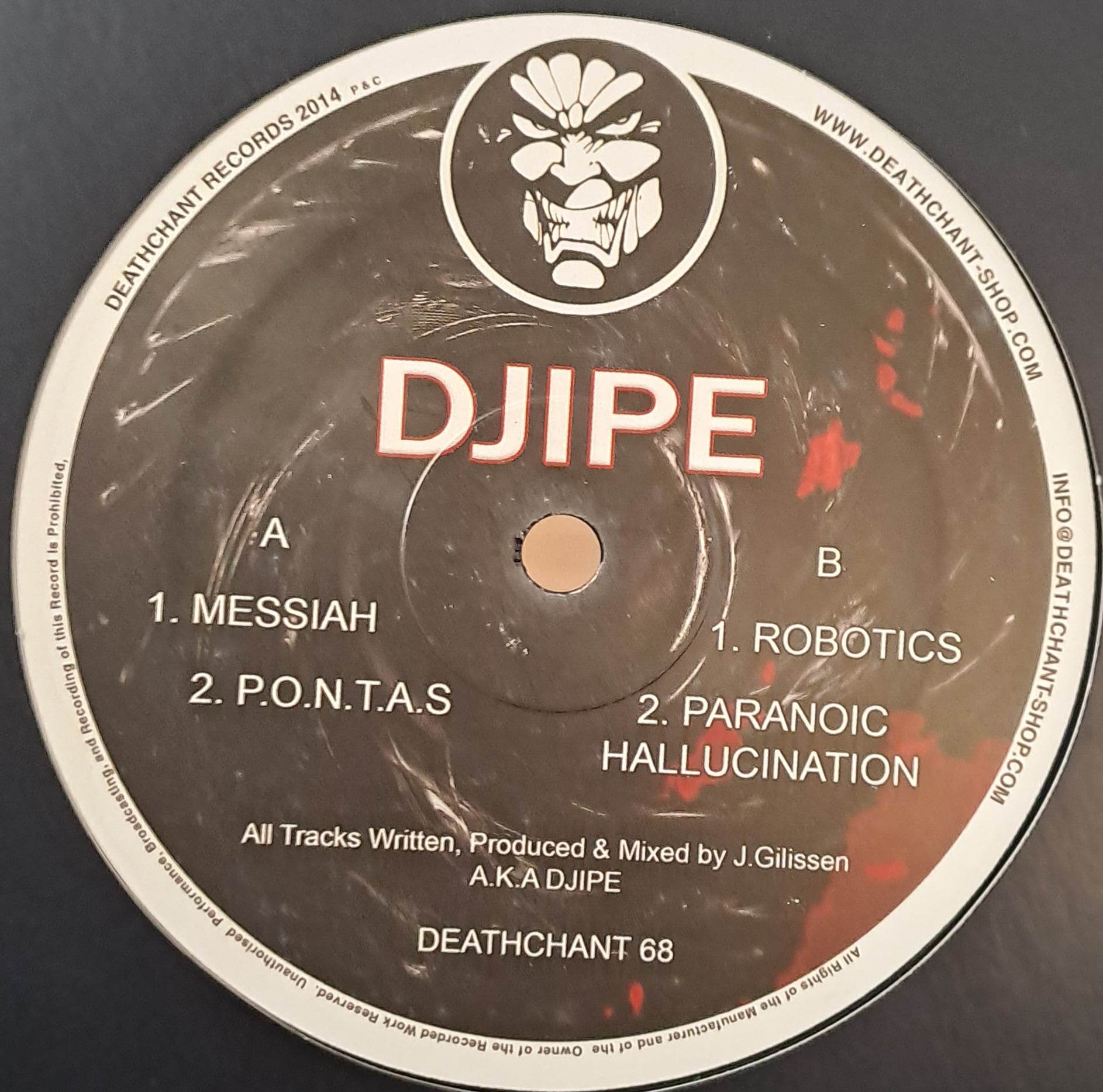 Deathchant 68 - vinyle hardcore
